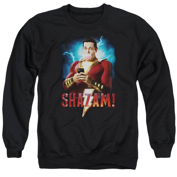 Shazam Movie Blowing Up Sweatshirt - Rocker Merch