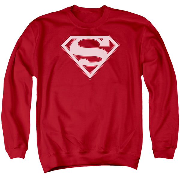Superman Red & White Shield Sweatshirt