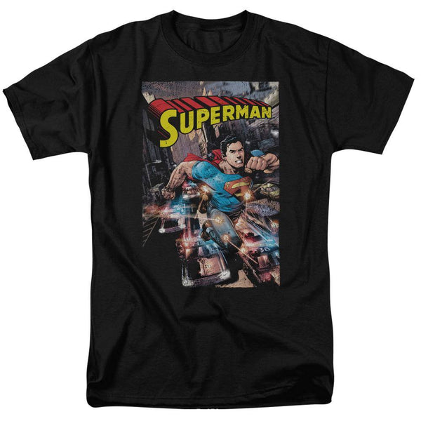 Superman Action One T-Shirt - Rocker Merch