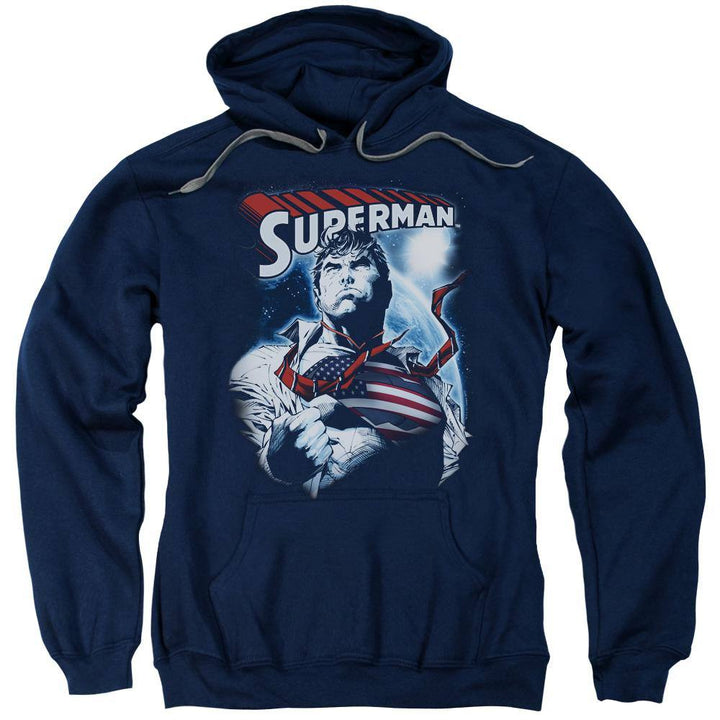 Superman Honor And Protect Hoodie - Rocker Merch