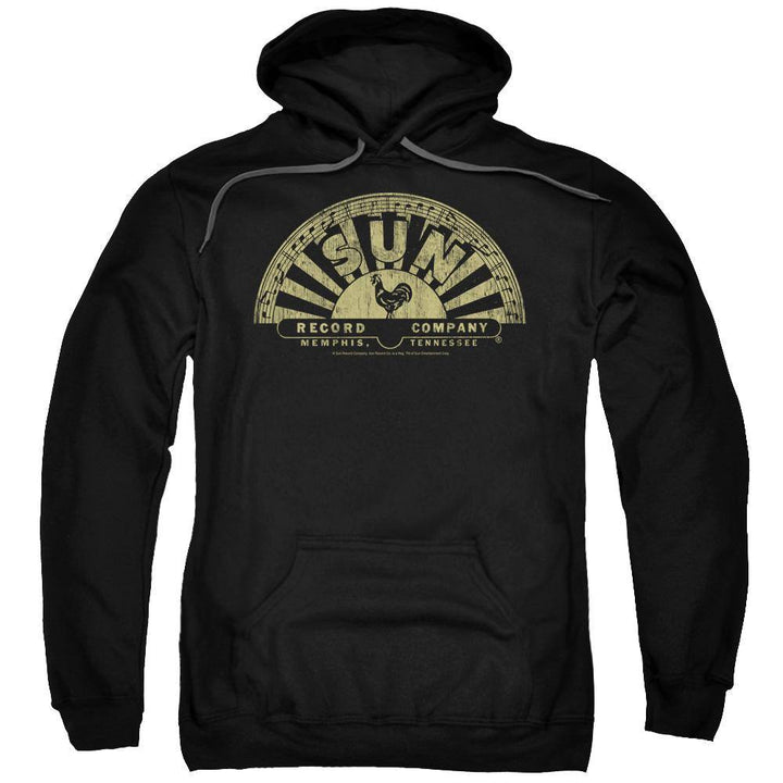 Sun Records Tattered Logo Hoodie - Rocker Merch™