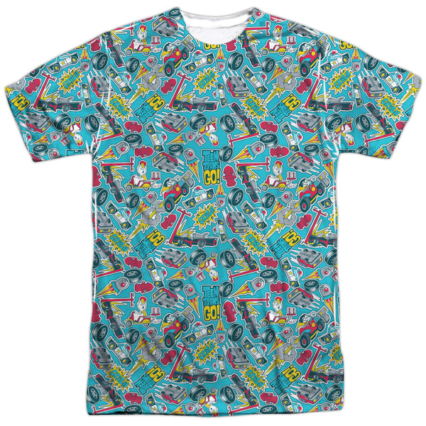 Teen Titans Go Pattern Sublimation T-Shirt