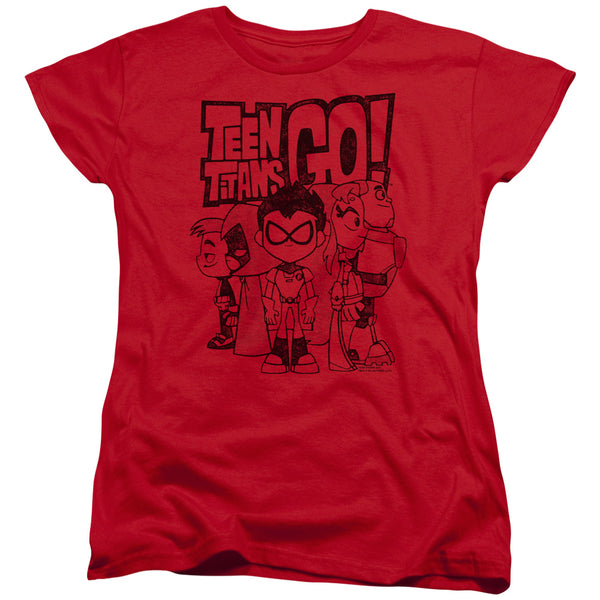 Teen Titans Go Team Up Women's T-Shirt