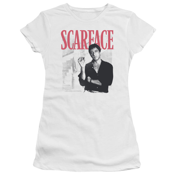 Scarface Stairway Juniors T-Shirt