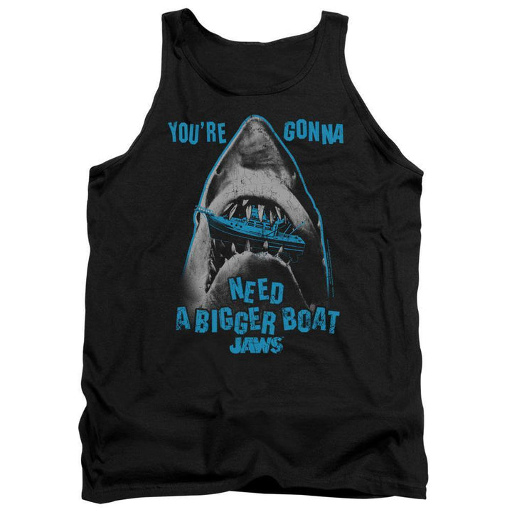 Jaws Boat In Mouth Tank Top - Rocker Merch