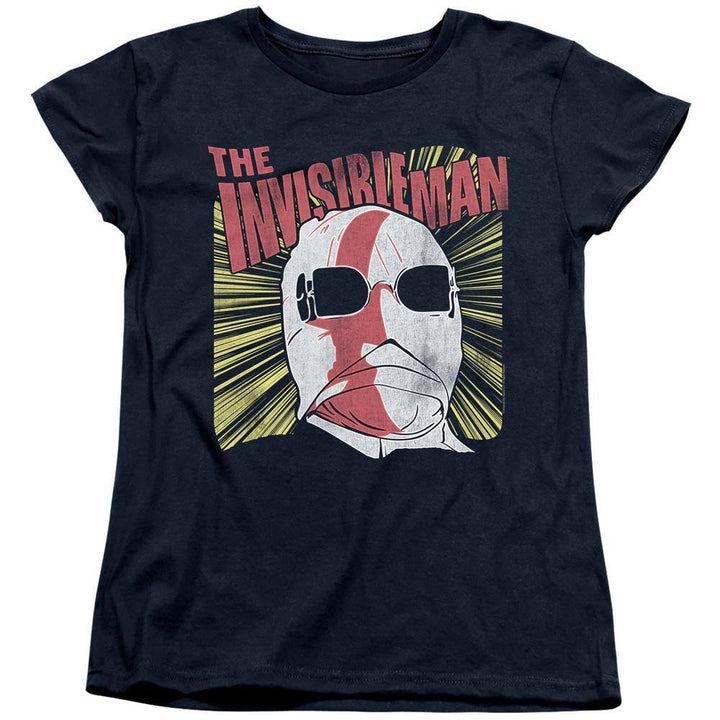 Universal Monsters The Invisible Man Portrait Women's T-Shirt - Rocker Merch
