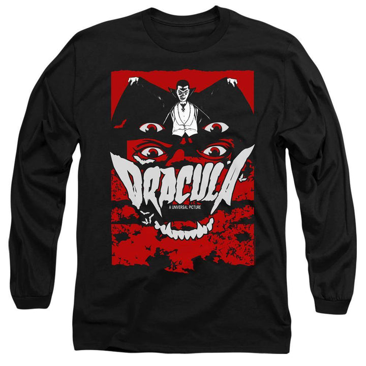 Universal Monsters Dracula As I Have Lived Long Sleeve T-Shirt - Rocker Merch