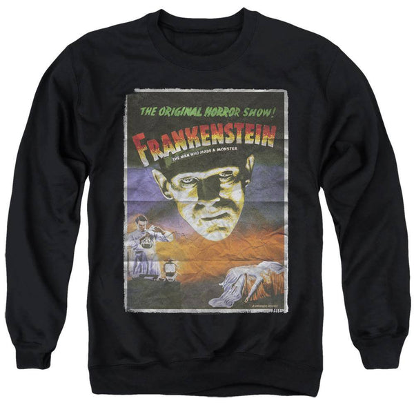 Universal Monsters Frankenstein 1931 Movie Poster Sweatshirt - Rocker Merch
