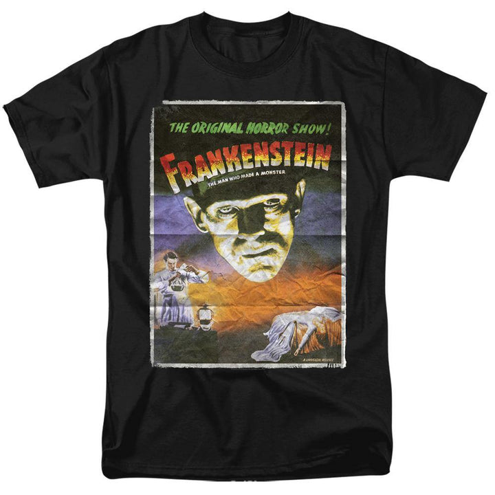 Universal Monsters Frankenstein 1931 Movie Poster T-Shirt - Rocker Merch