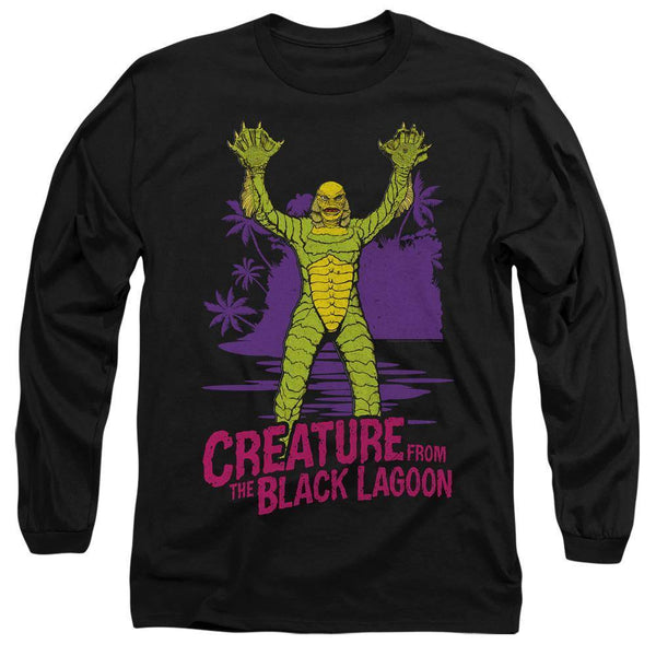 Universal Monsters Creature From The Black Lagoon Forbidden Long Sleeve T-Shirt - Rocker Merch