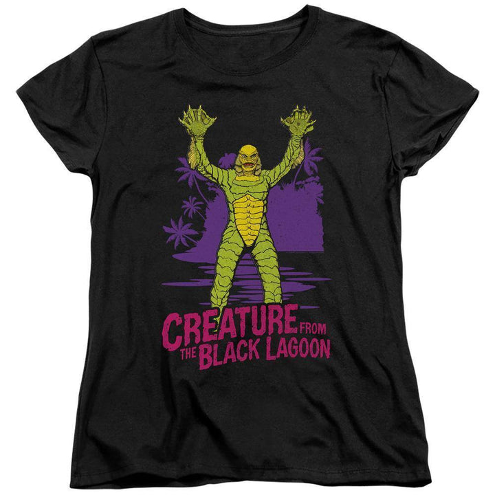 Universal Monsters Creature From The Black Lagoon Forbidden Women's T-Shirt - Rocker Merch