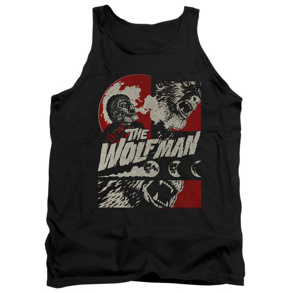 Universal Monsters The Wolf Man Wolfbane Blooms Tank Top - Rocker Merch