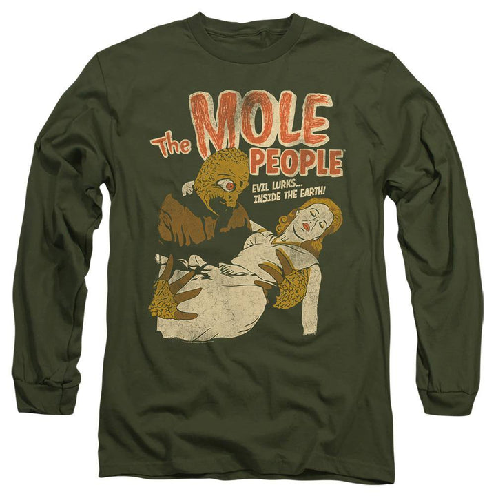 Universal Monsters The Mole People Long Sleeve T-Shirt - Rocker Merch