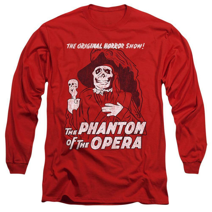 Universal Monsters Phantom Of The Opera Long Sleeve T-Shirt - Rocker Merch