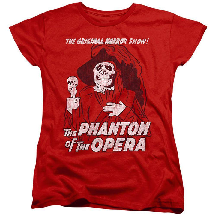 Universal Monsters Phantom Of The Opera Women's T-Shirt - Rocker Merch
