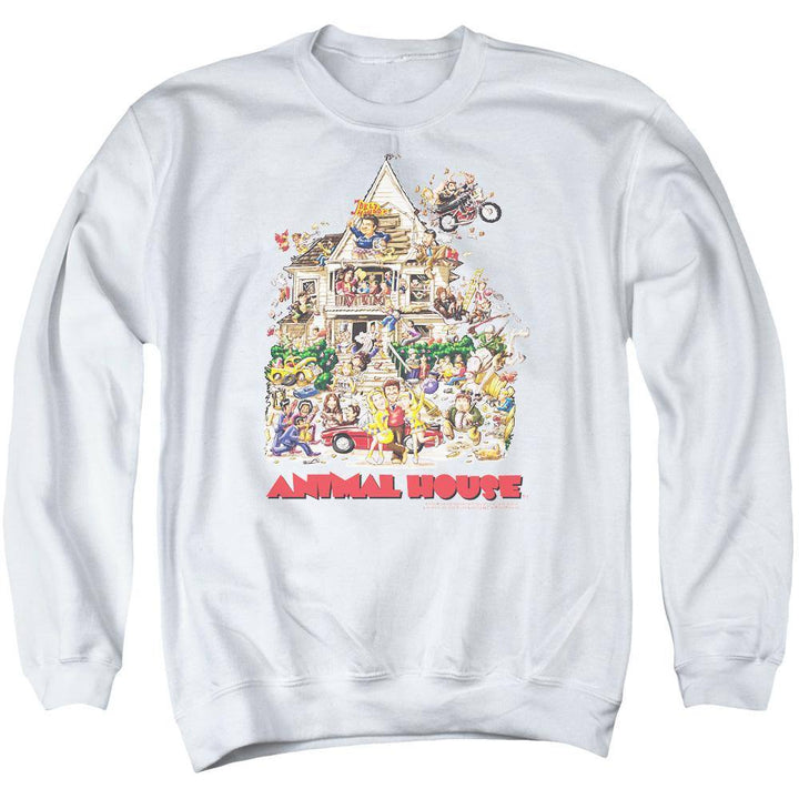 Animal House Movie Poster Art Sweatshirt - Rocker Merch