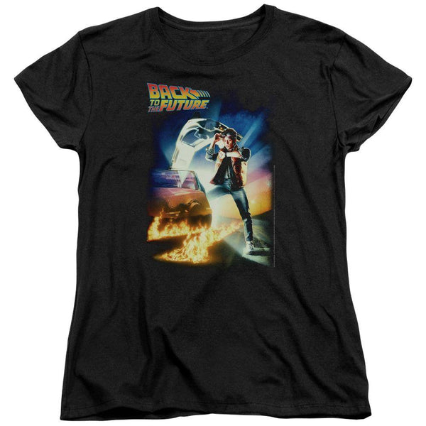 Back To The Future Poster Women's T-Shirt - Rocker Merch™
