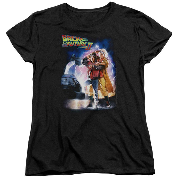 Back To The Future II Poster Women's T-Shirt | Rocker Merch™