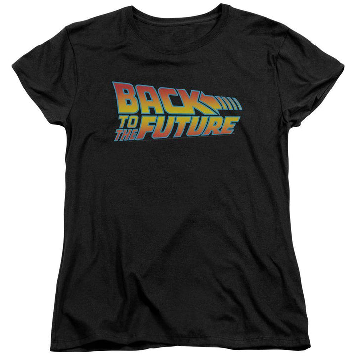 Back To The Future Logo Women's T-Shirt - Rocker Merch™