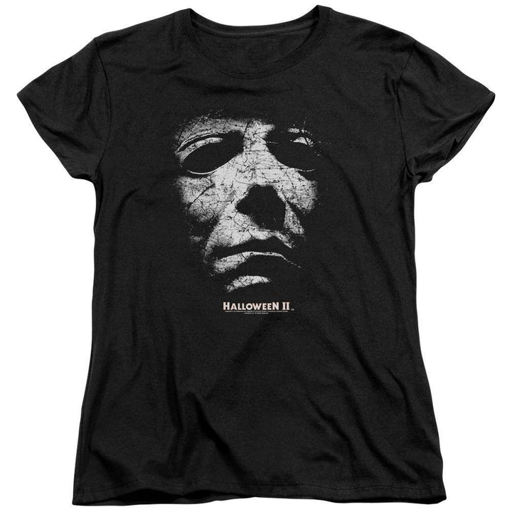 Halloween II Movie Mask Women's T-Shirt | Rocker Merch™