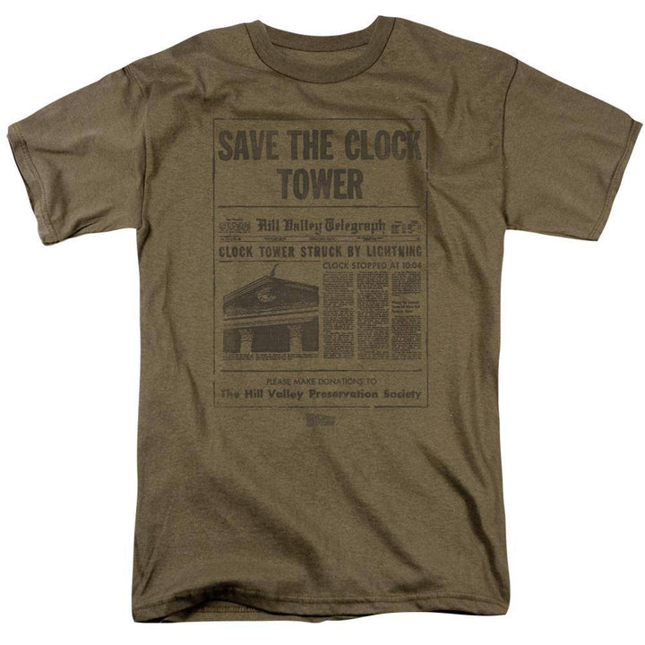 Back To The Future Clock Tower T-Shirt | Rocker Merch™