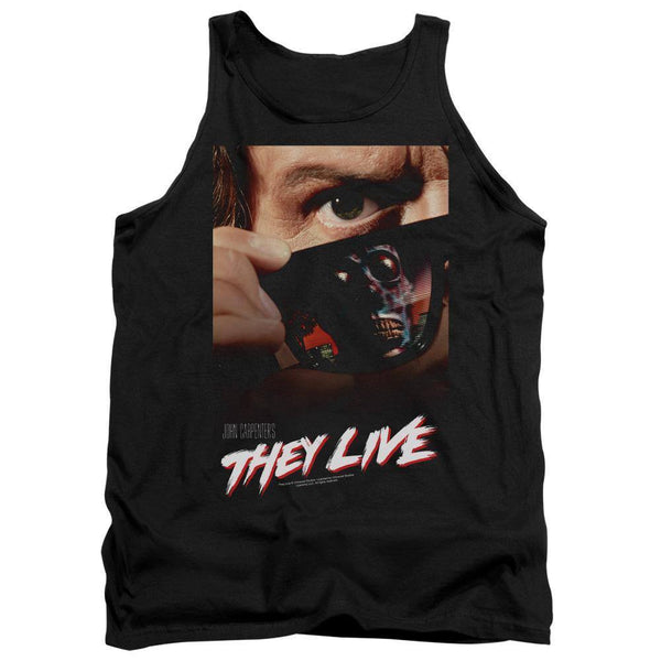 They Live Movie Poster Tank Top - Rocker Merch