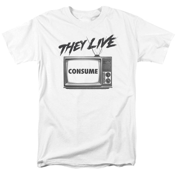 They Live Movie Consume T-Shirt - Rocker Merch