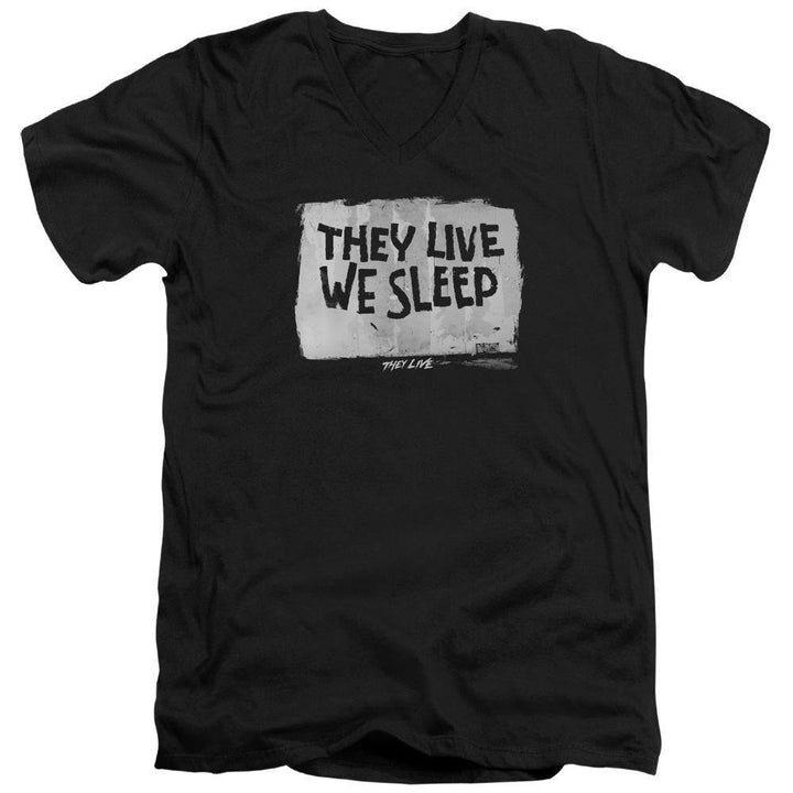 They Live Movie We Sleep T-Shirt | Rocker Merch™