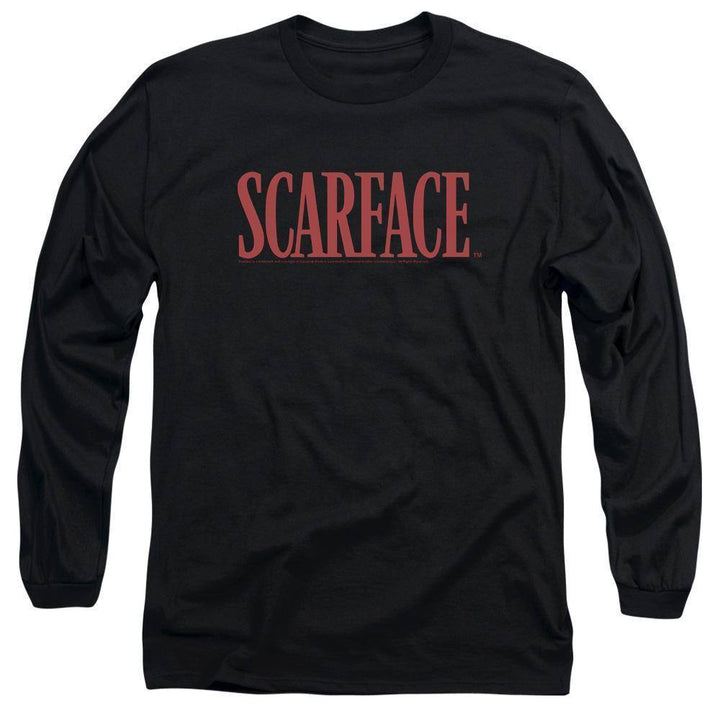 Scarface Movie Logo Long Sleeve T-Shirt - Rocker Merch