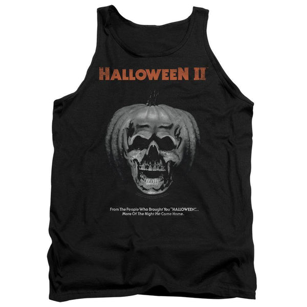 Halloween II Movie Pumpkin Poster Tank Top - Rocker Merch