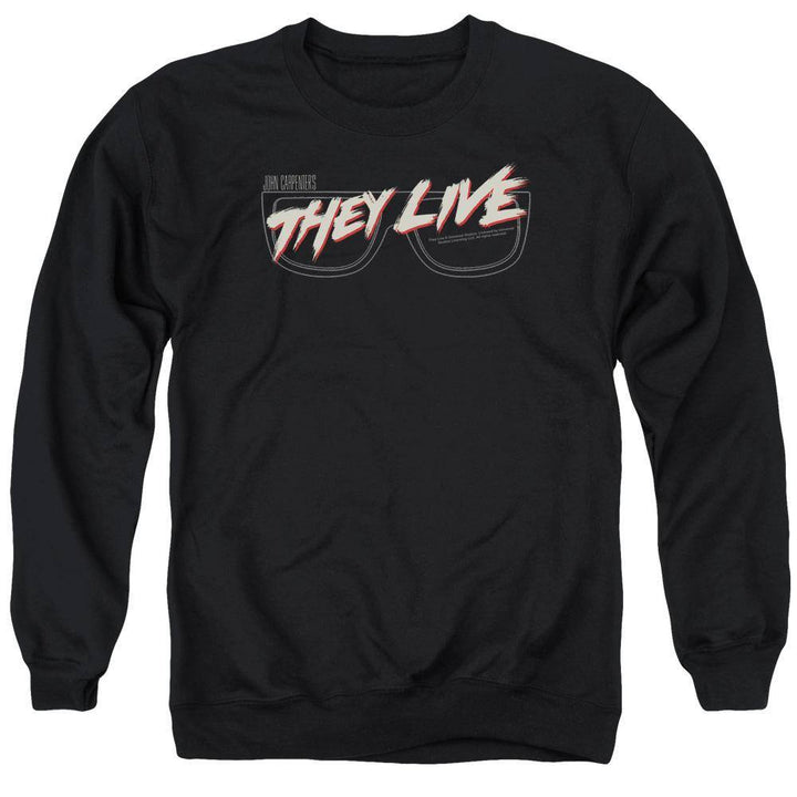 They Live Movie Glasses Logo Sweatshirt | Rocker Merch™
