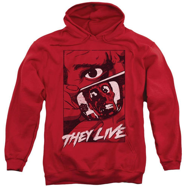 They Live Movie Graphic Poster Hoodie - Rocker Merch