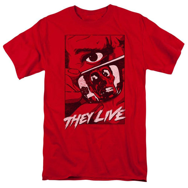 They Live Movie Graphic Poster T-Shirt - Rocker Merch