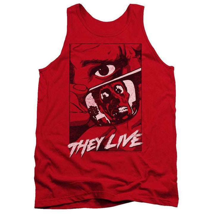 They Live Movie Graphic Poster Tank Top - Rocker Merch