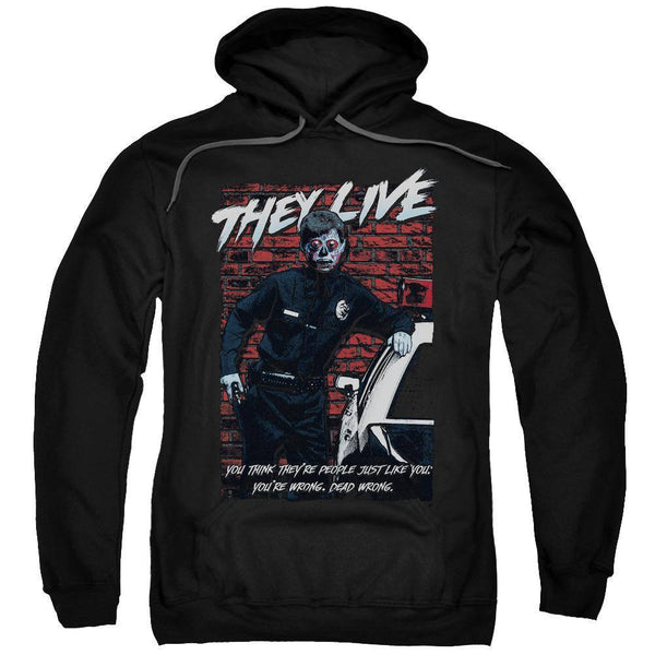 They Live Movie Dead Wrong Hoodie | Rocker Merch™