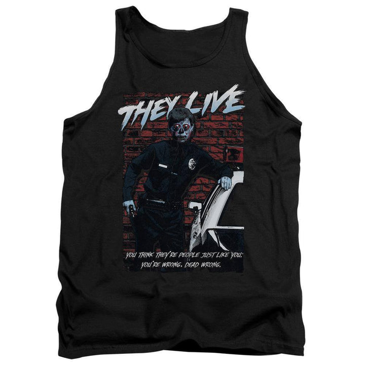 They Live Movie Dead Wrong Tank Top | Rocker Merch™