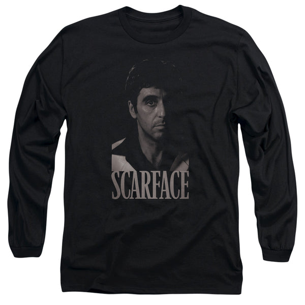Scarface B&W Tony Long Sleeve T-Shirt