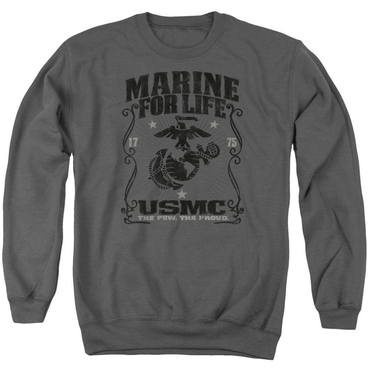 U.S. Marines For Life Sweatshirt - Rocker Merch™