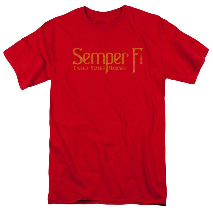 U.S. Marines Semper Fi T-Shirt - Rocker Merch™