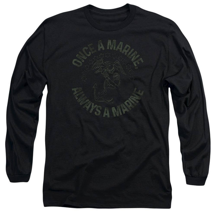 U.S. Marines Always A Marine Long Sleeve T-Shirt - Rocker Merch™