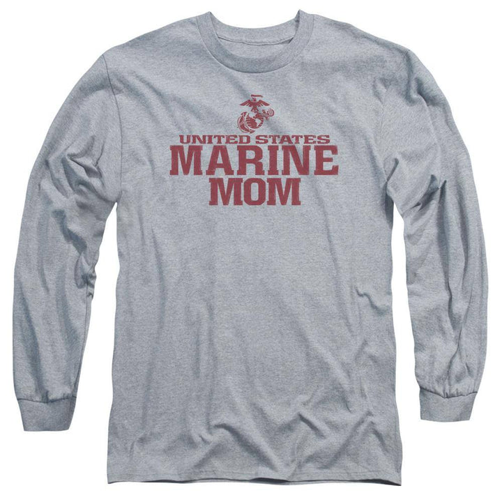 U.S. Marines Marine Mom Long Sleeve T-Shirt - Rocker Merch™