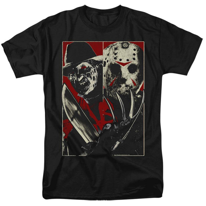 Freddy VS Jason Verses T-Shirt - Rocker Merch