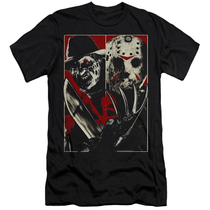 Freddy VS Jason Verses T-Shirt - Rocker Merch