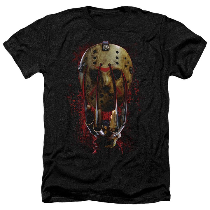 Freddy VS Jason Mask And Claws T-Shirt - Rocker Merch