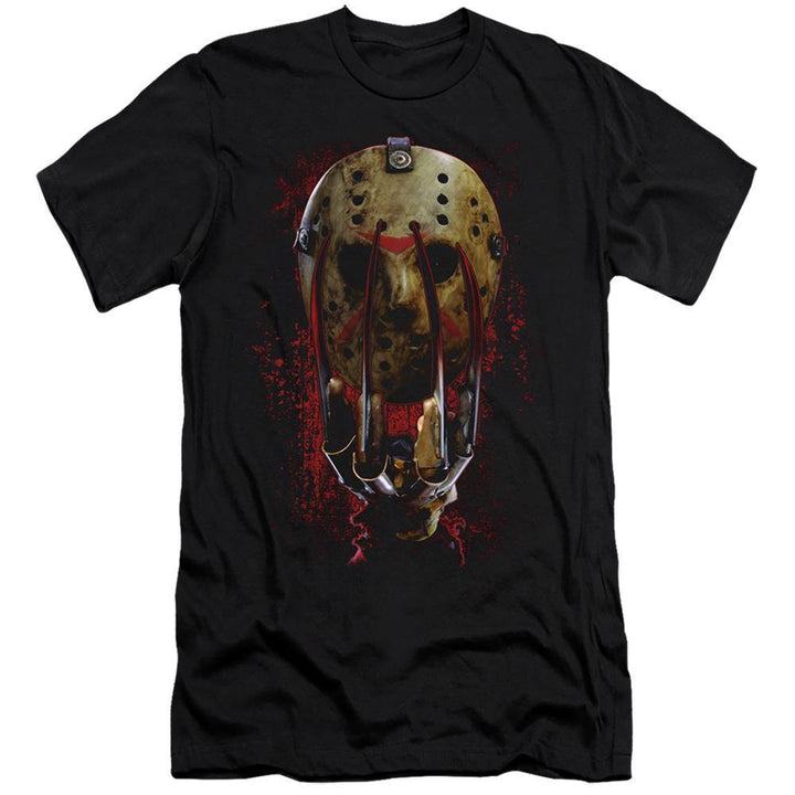 Freddy VS Jason Mask And Claws T-Shirt - Rocker Merch
