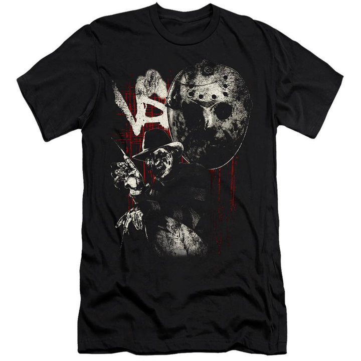 Freddy VS Jason Scratches T-Shirt - Rocker Merch