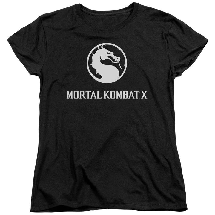 Mortal Kombat X Dragon Logo Women's T-Shirt | Rocker Merch™