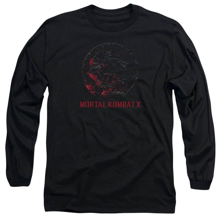 Mortal Kombat X Bloody Seal Long Sleeve T-Shirt - Rocker Merch