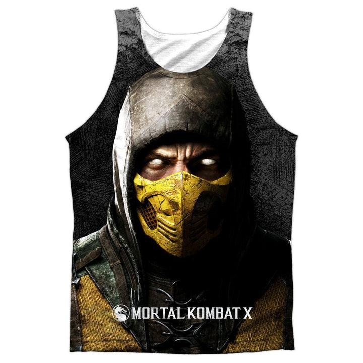 Mortal Kombat X Finish Him Sublimation Tank Top - Rocker Merch
