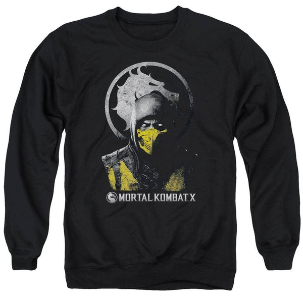 Mortal Kombat X Scorpion Bust Sweatshirt | Rocker Merch™
